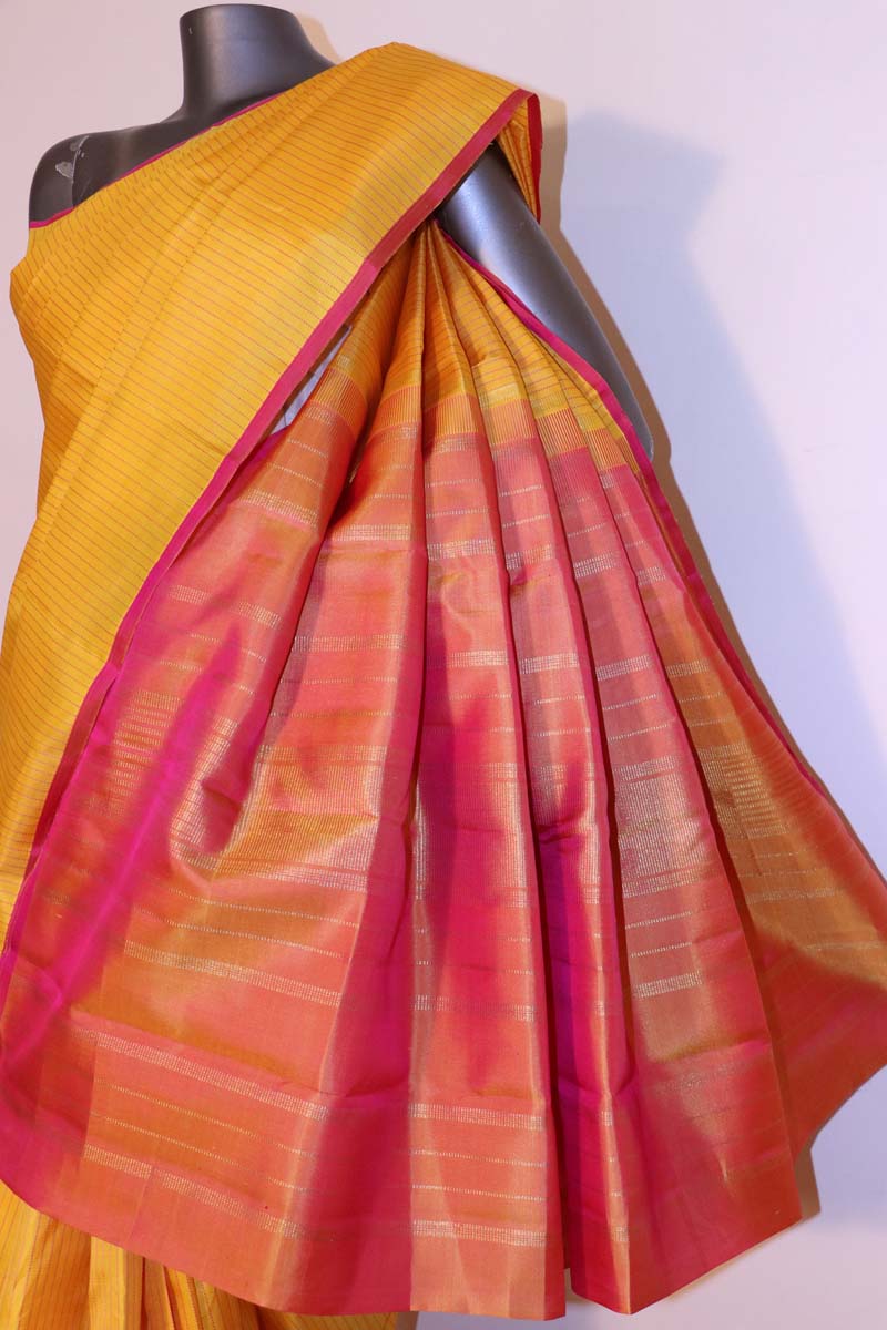 Thread Weave Kanjeevaram Silk Saree AI215135