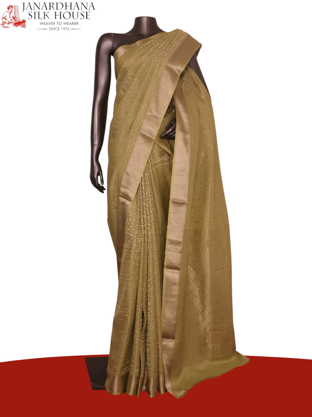 Exclusive Pure Crepe Silk Saree AL202533