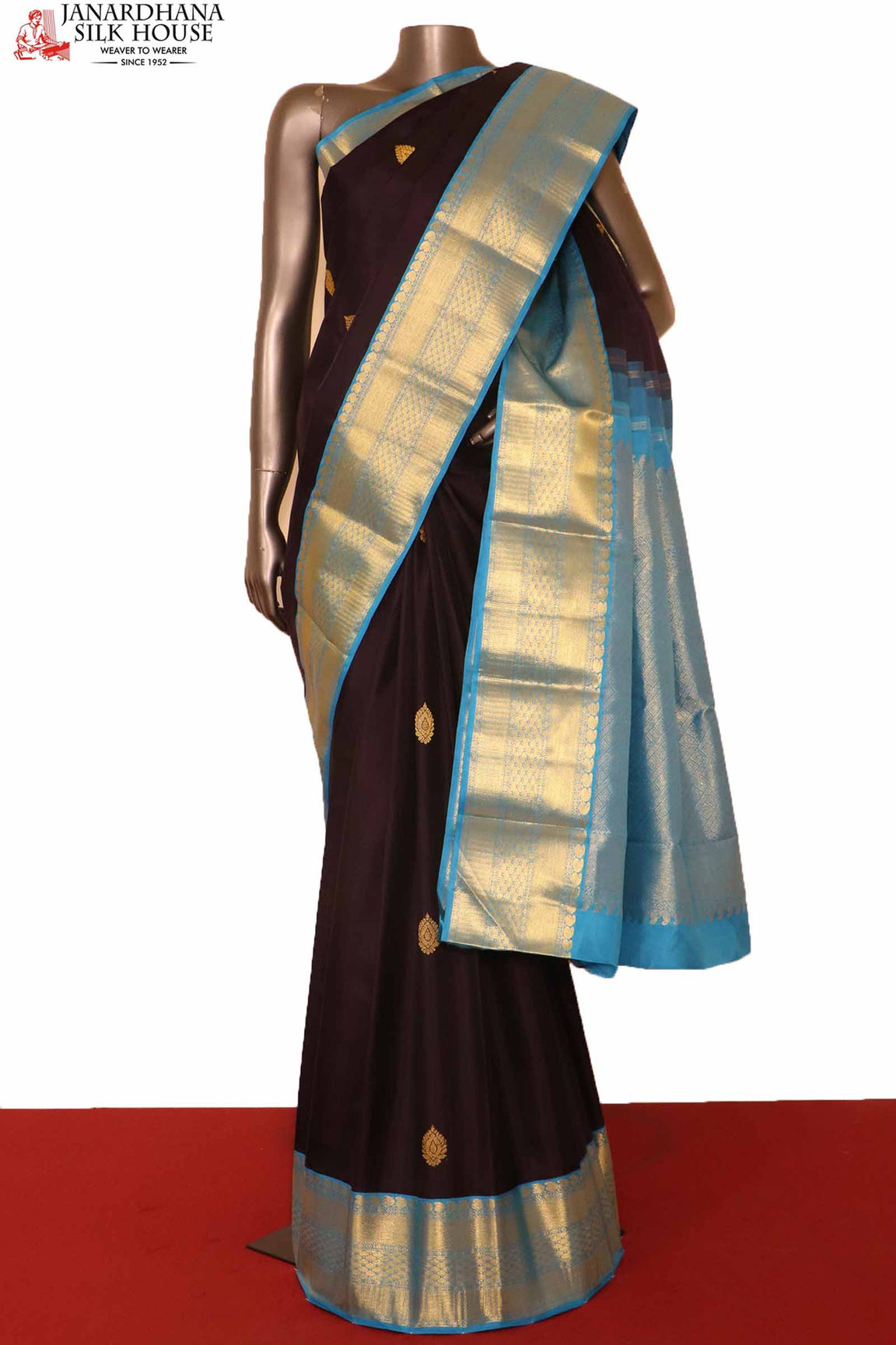 Exclusive Contrast Kanjeevaram Silk Saree AH206973