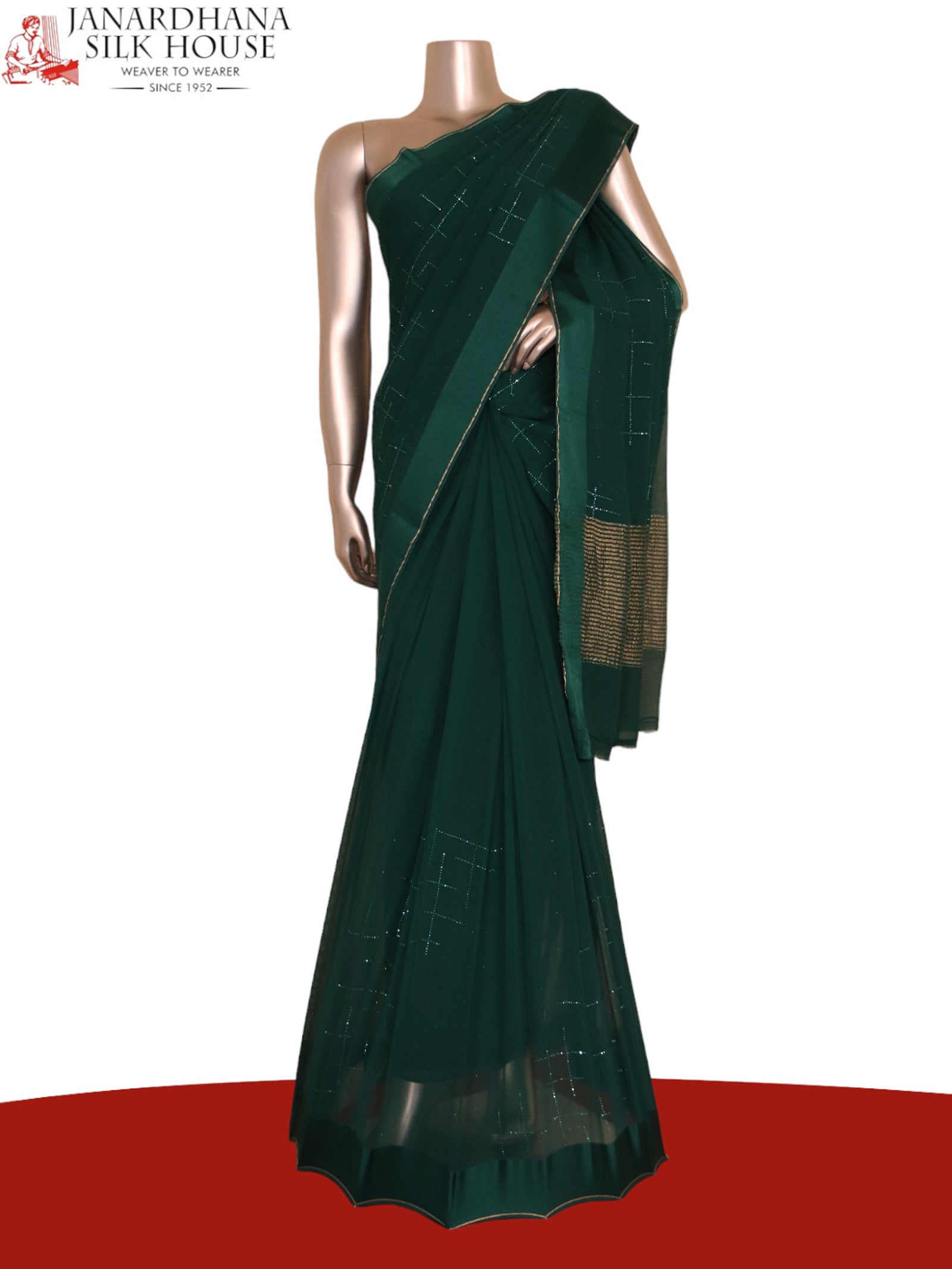 Designer Party Wear Pure Silk Chiffon AJ211829