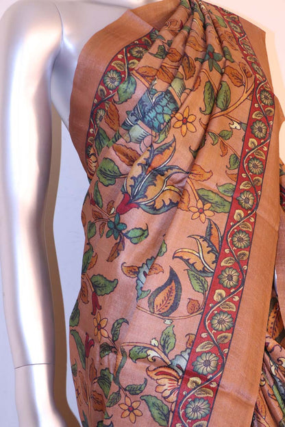 Exclusive Printed Pure Tussar Silk Saree AI207501