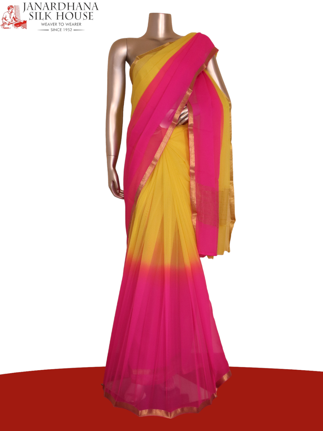 Shaded Exclusive Pure Silk Chffion AJ203698