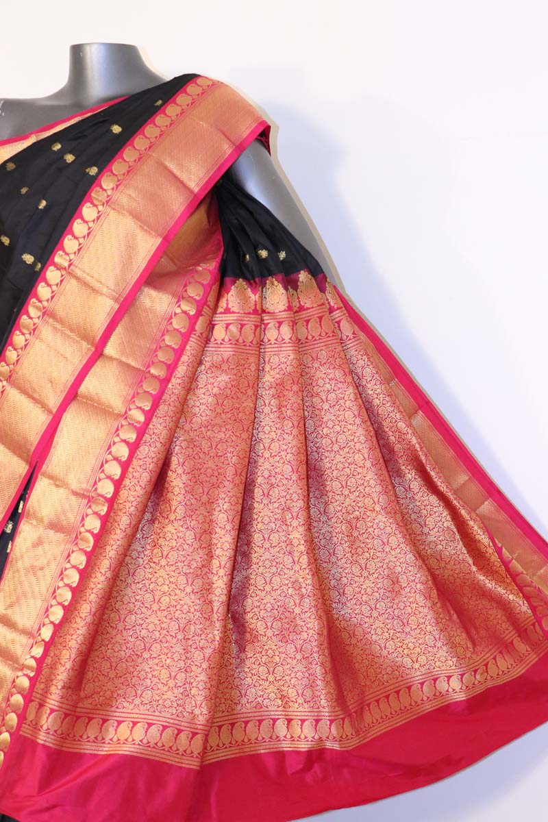 Traditional Wedding South Silk Saree AJ200827