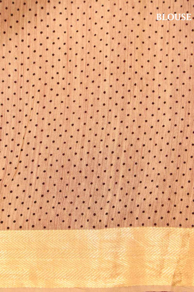 Floral Pure Tusser Silk Saree AI207030