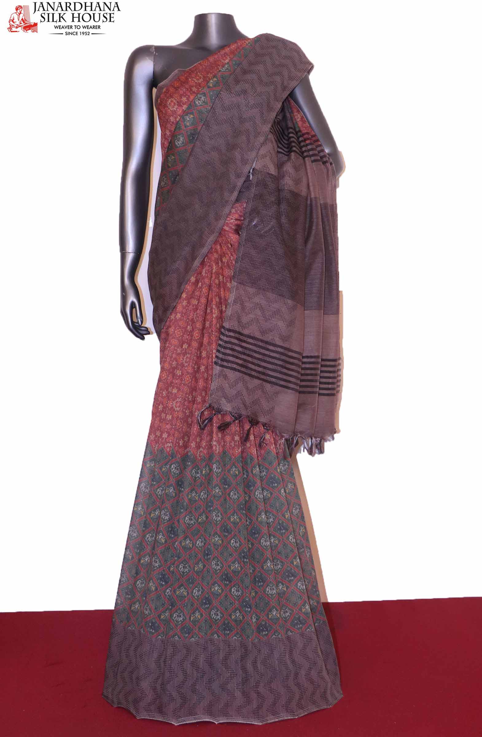 Printed Pure Soft Cotton Saree AI202665