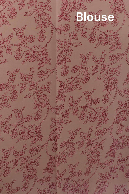 Floral  Pure Crepe Silk Saree AL202193
