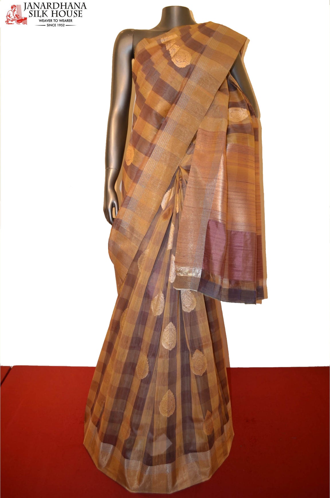 Special &amp; Exclusive Handloom Banarasi Kora Silk Saree AE201518