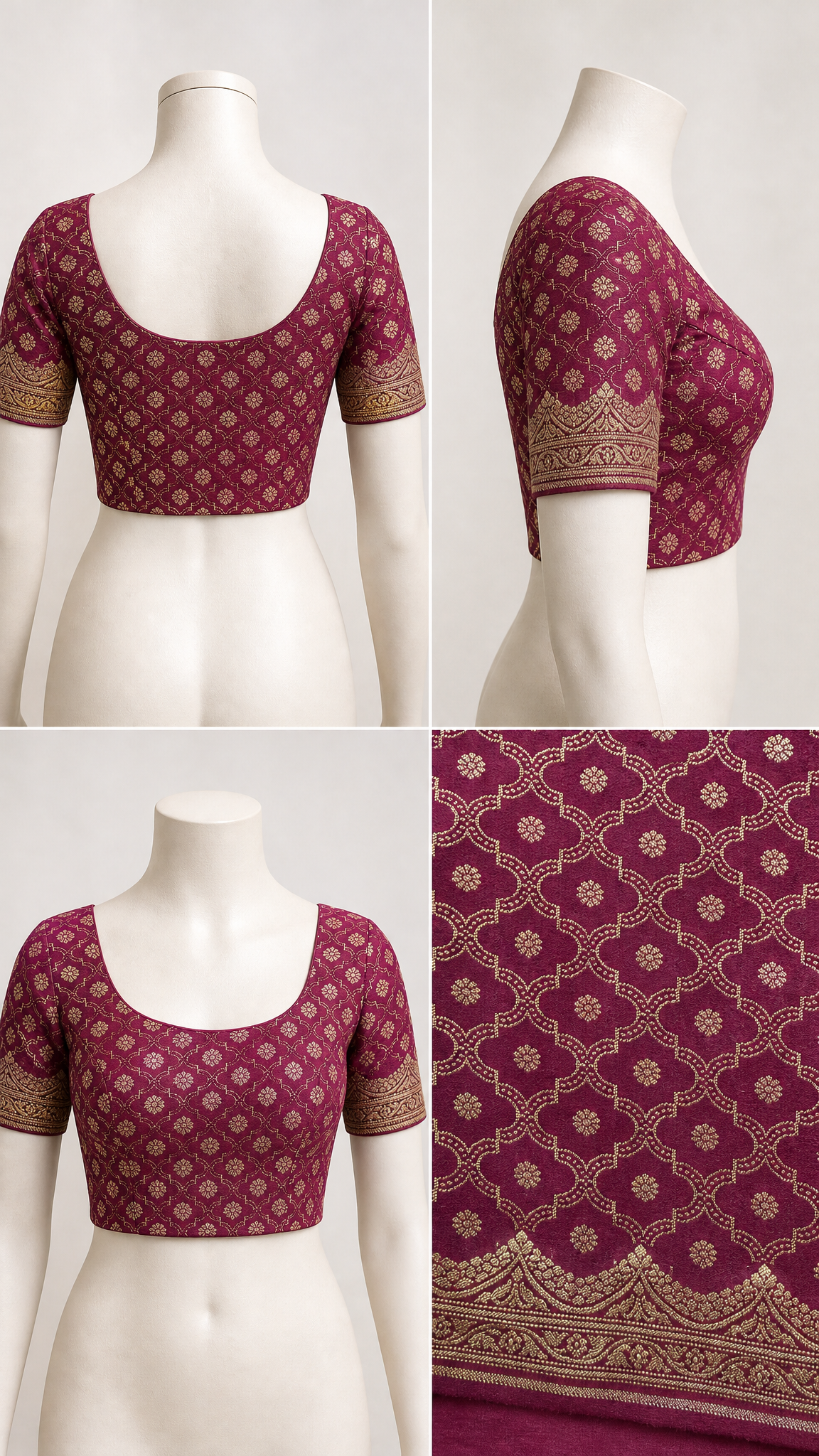AM200969 - Blouse Grid