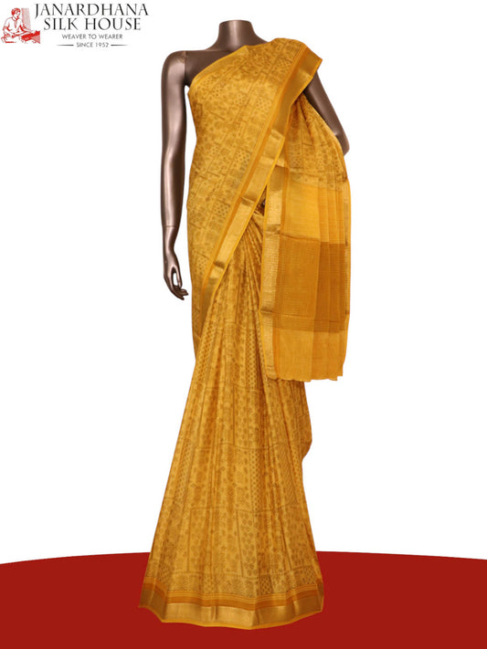 Pure Floral Zari Crepe Silk Saree AK206416