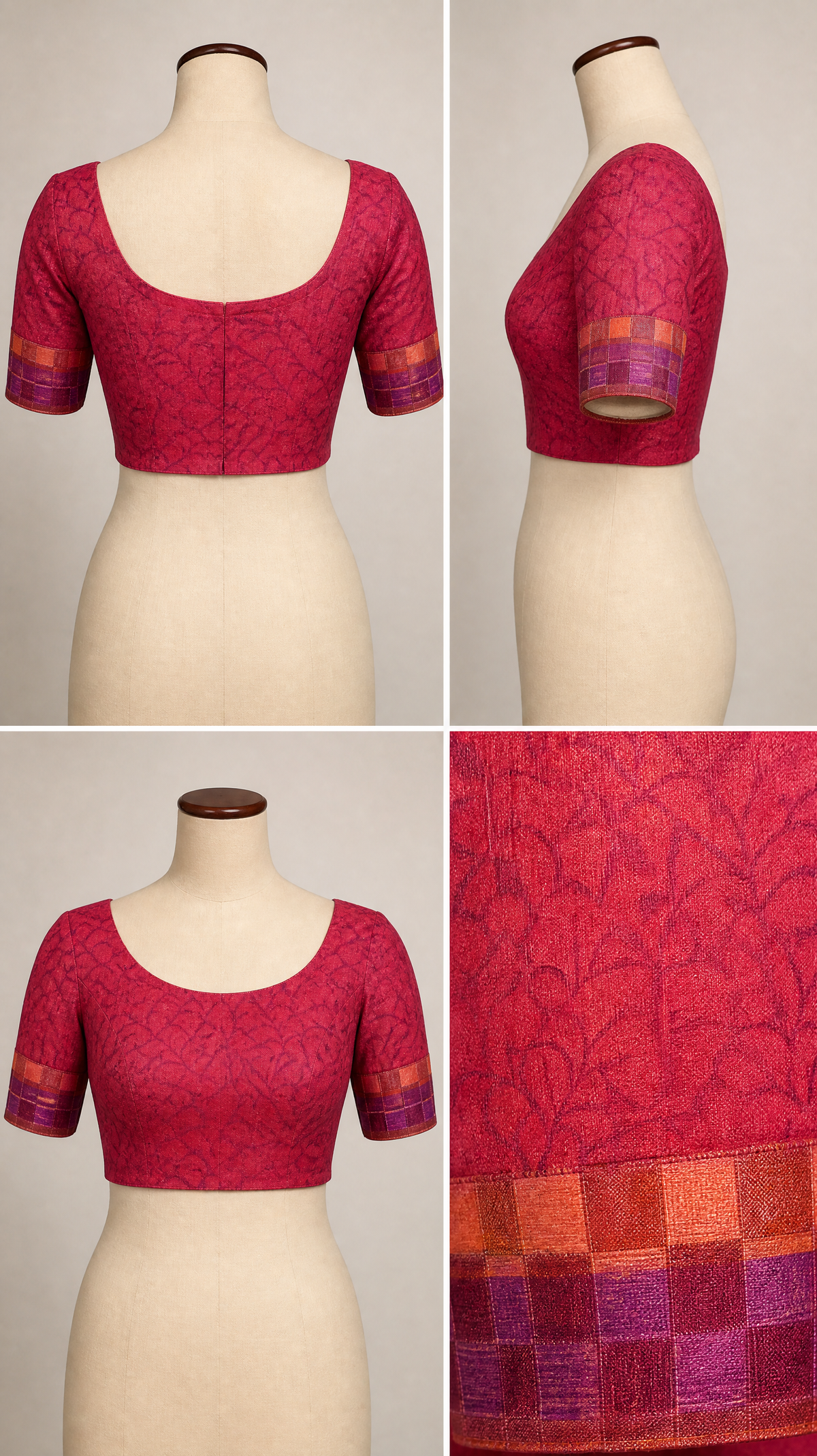 al203701 - blouse grid