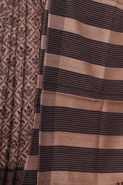 Handloom Pure Tussar Silk Saree AK206845