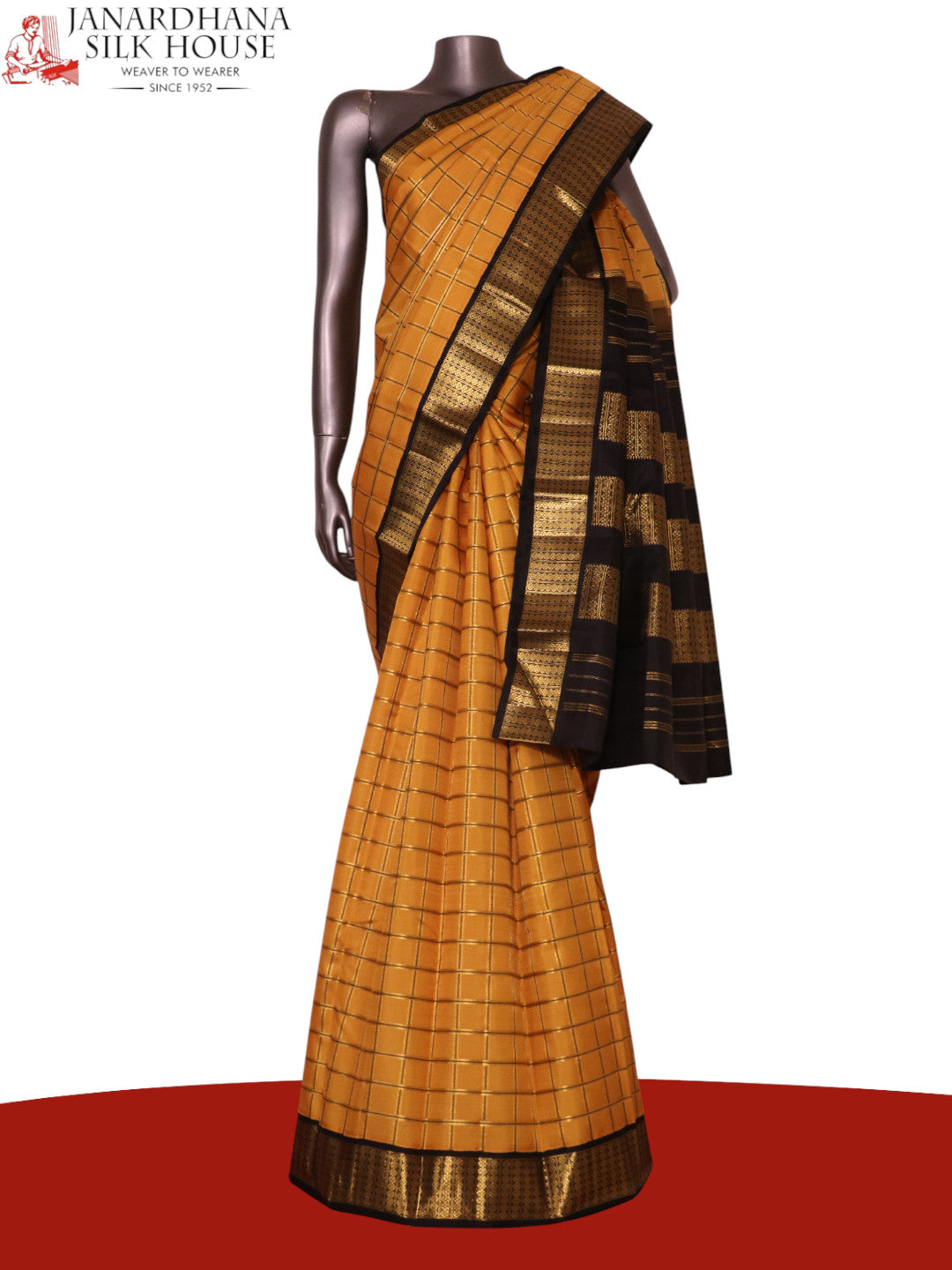 Pure Handloom Kanjeevaram Silk Saree AL202984