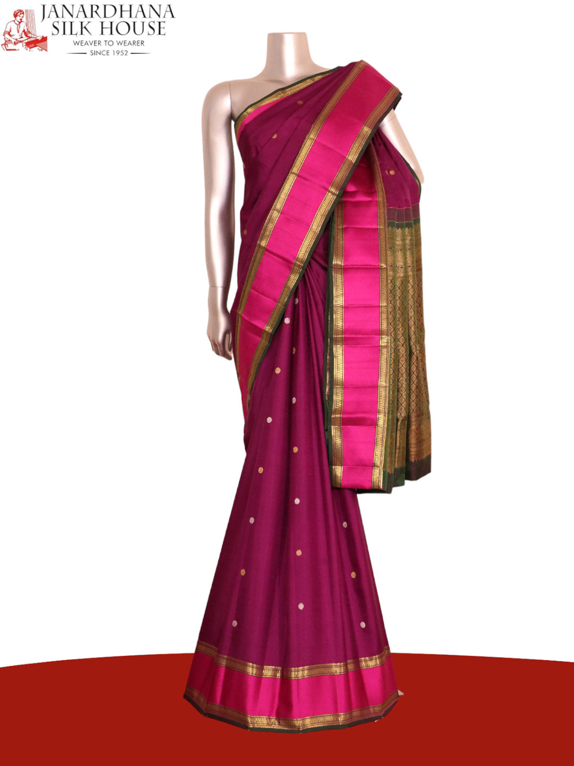 Handloom Wedding Kanjeevaram Silk Saree AJ212708