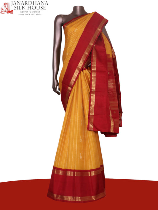 Pure Handloom Kanjeevaram Silk Saree AK213028