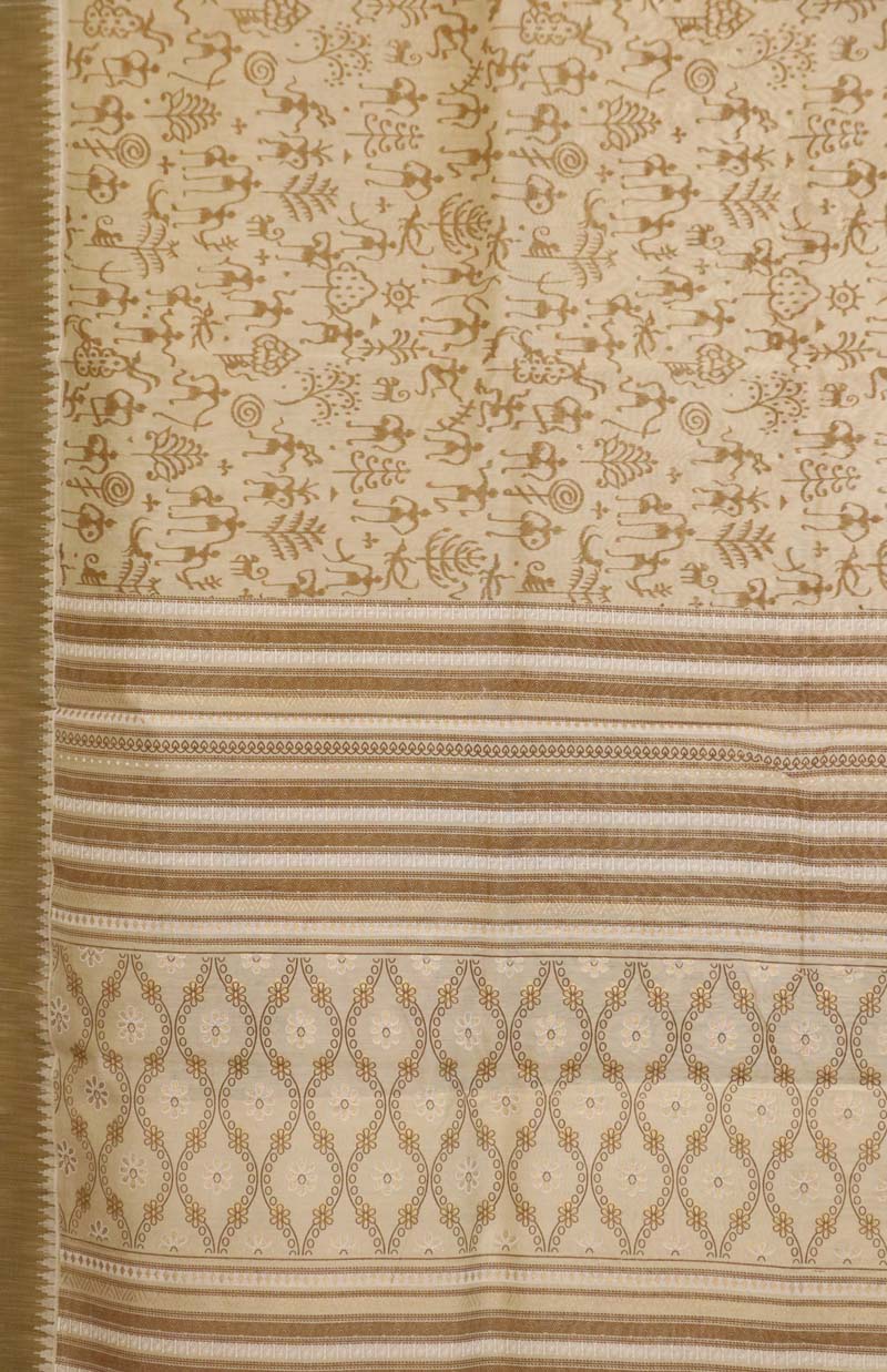 Printed Pure Cotton Saree AI207062