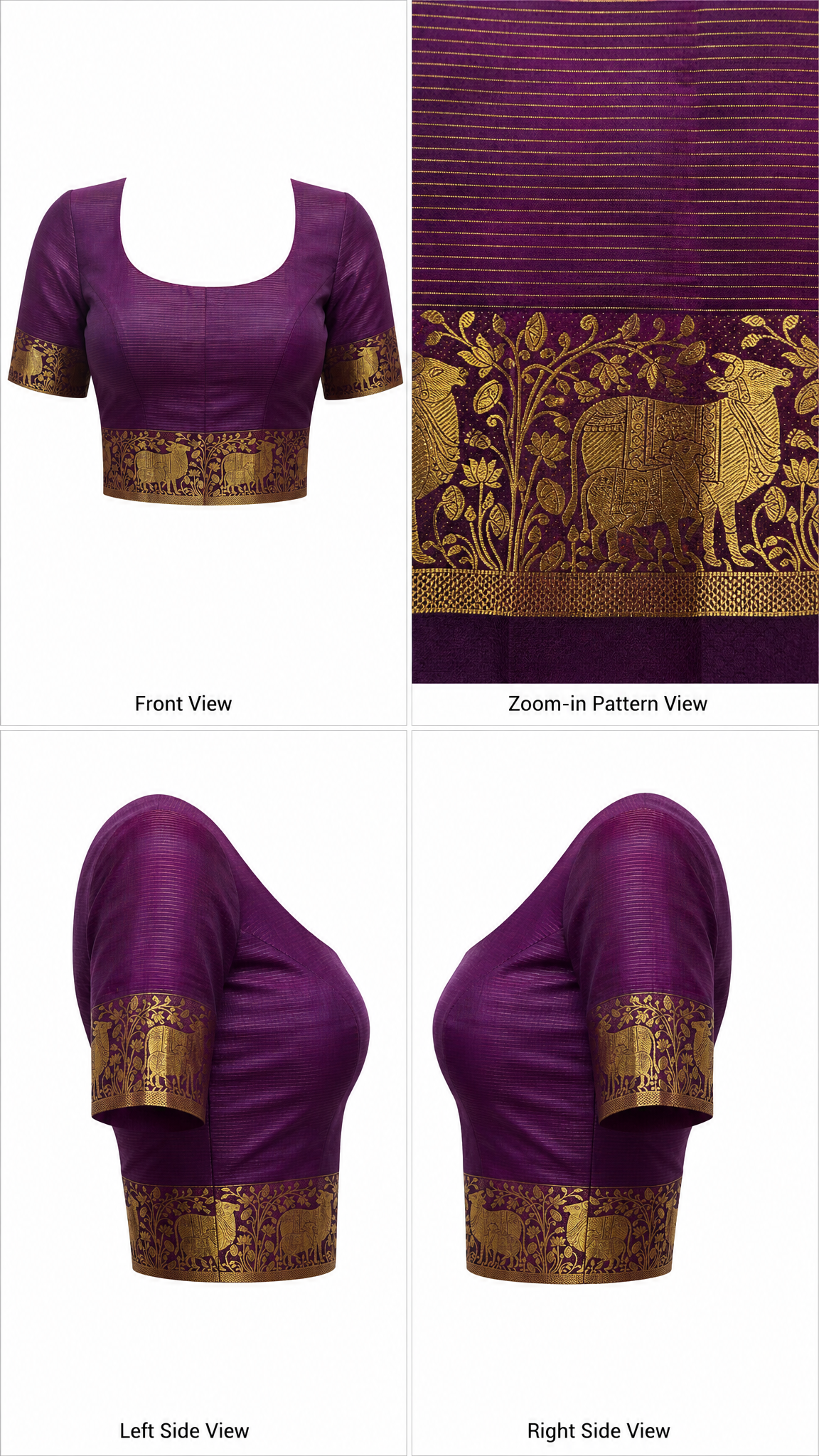 am201657 - blouse grid