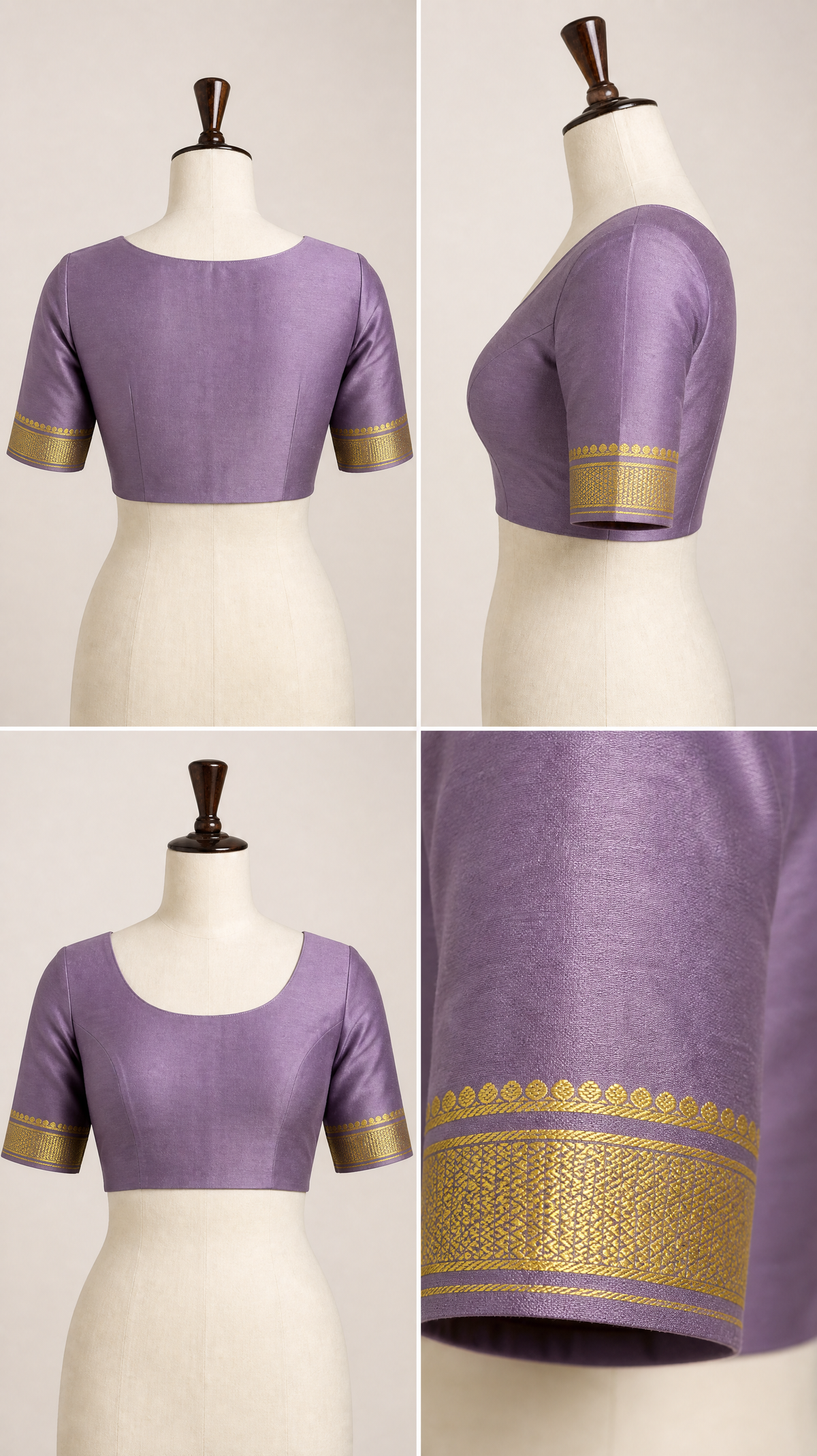 al213100 - blouse grid