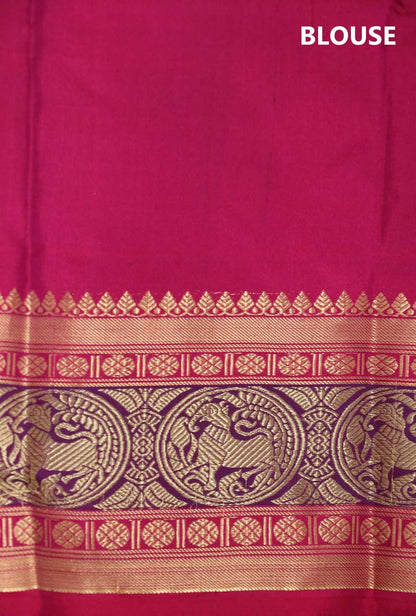 Kanjeevaram Ikat Patola Silk Saree AJ201147