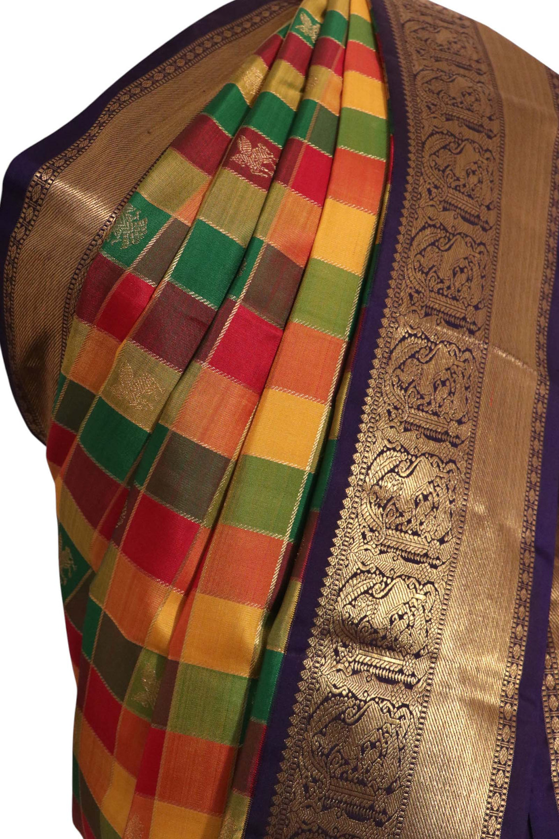 Pure Handloom Kanjeevaram Silk Saree AL202929