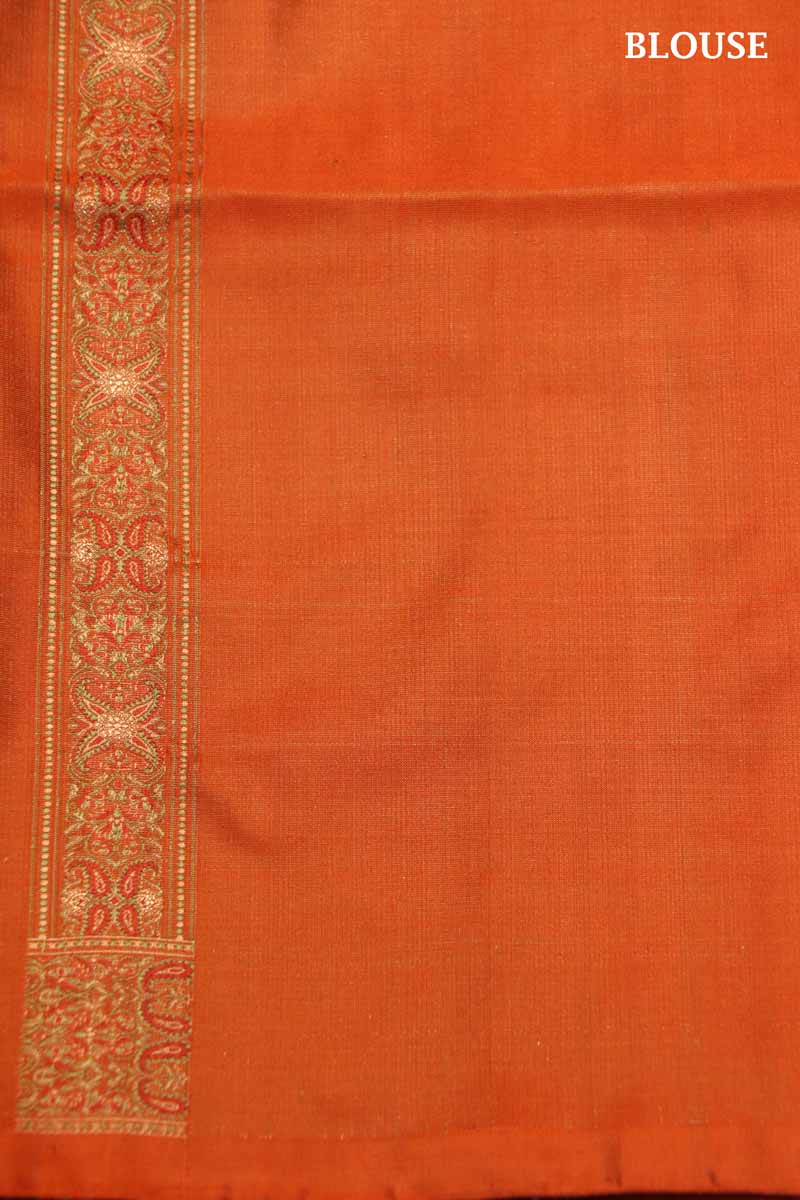 Exquisite Handloom Jamawar Tanchoi Silk Saree-Master Weaves AI207602