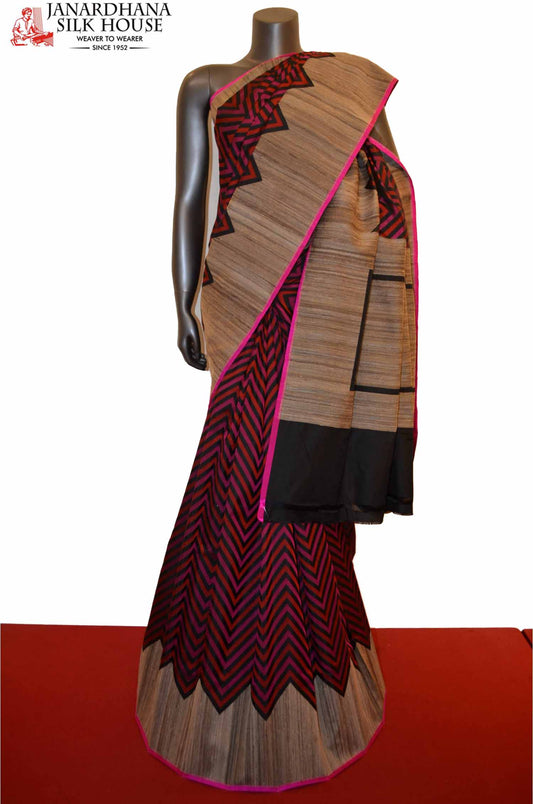 Special Handloom Grand Tussar Pure Silk Saree AC206640