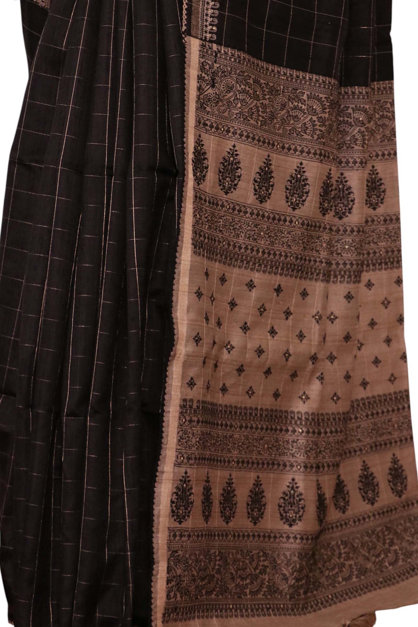 handloom pure tussar silk saree al209560