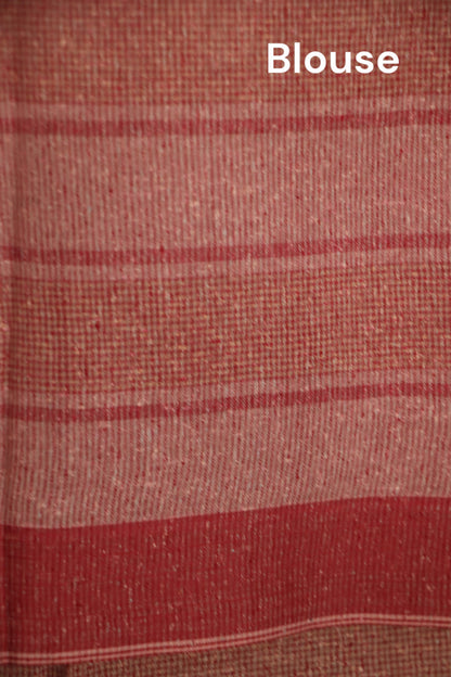 Handloom Pure Tussar Silk Saree AJ204667