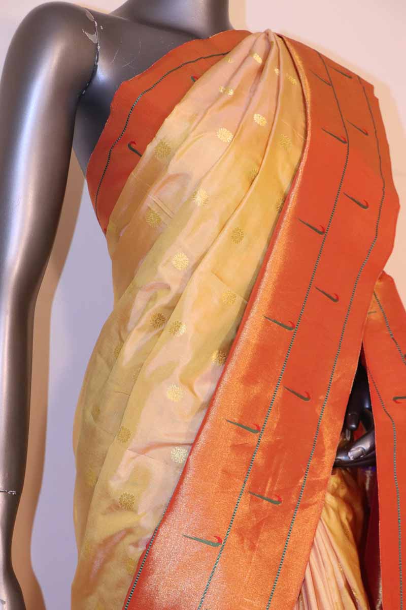 Grand Wedding Meenakari Paithani Silk Saree AI205396