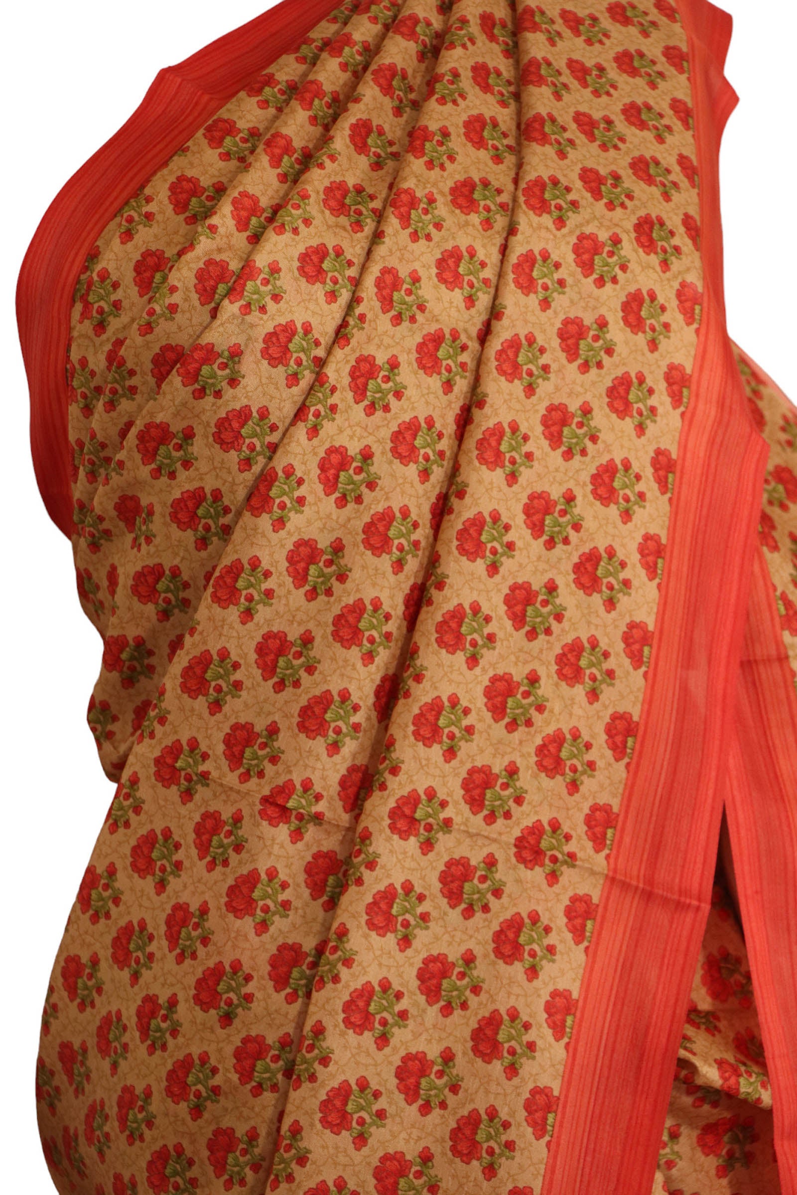 Floral Exclusive Printed Silk Saree AJ205458