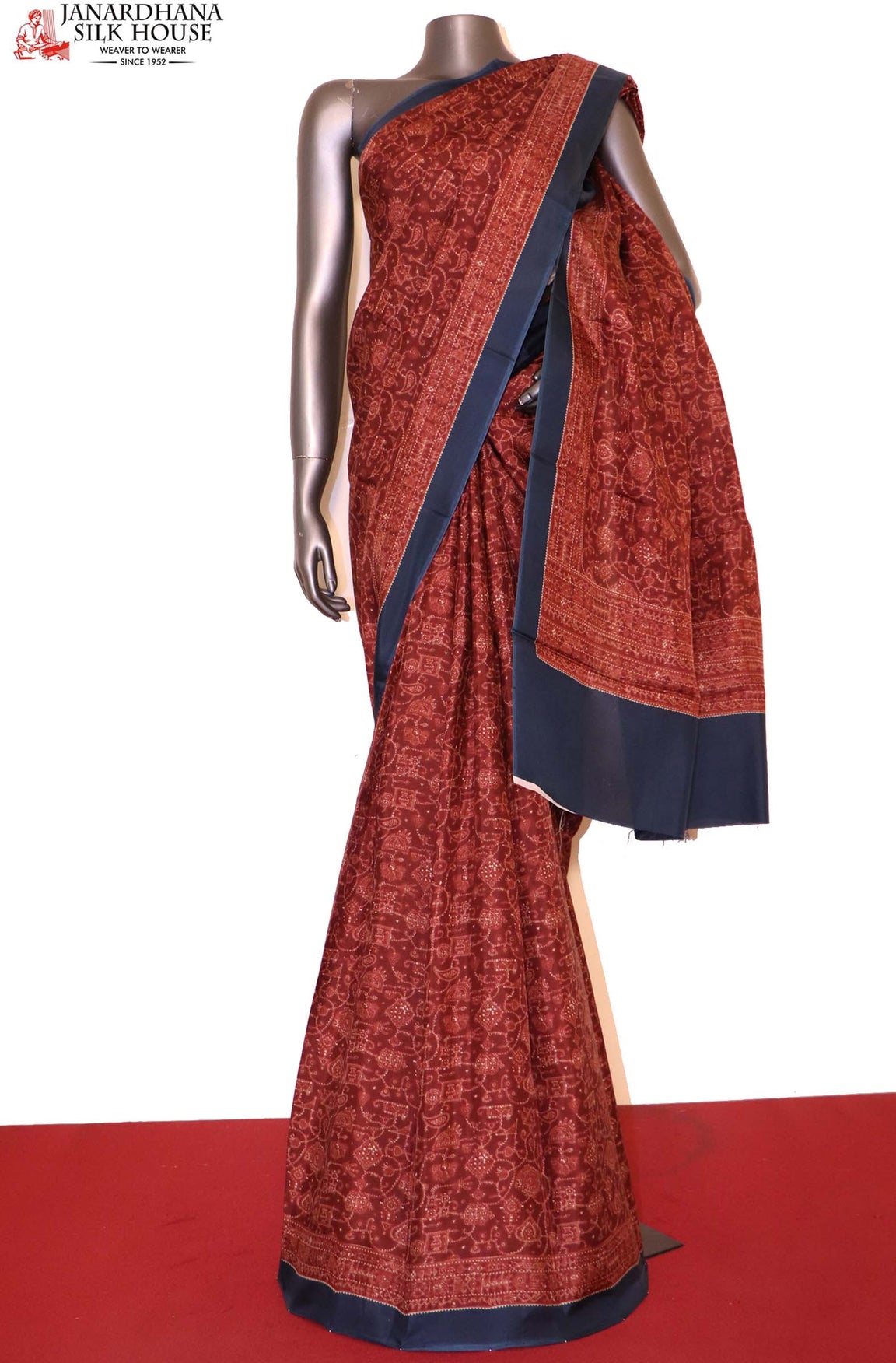 Designer Exclusive Printed Silk Saree AI208603