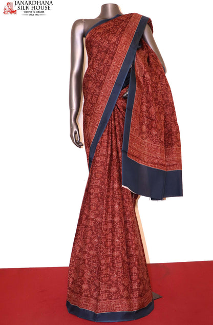 Designer Exclusive Printed Silk Saree AI208603