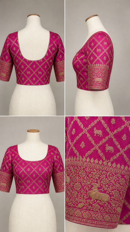 AM203367 - Blouse Grid