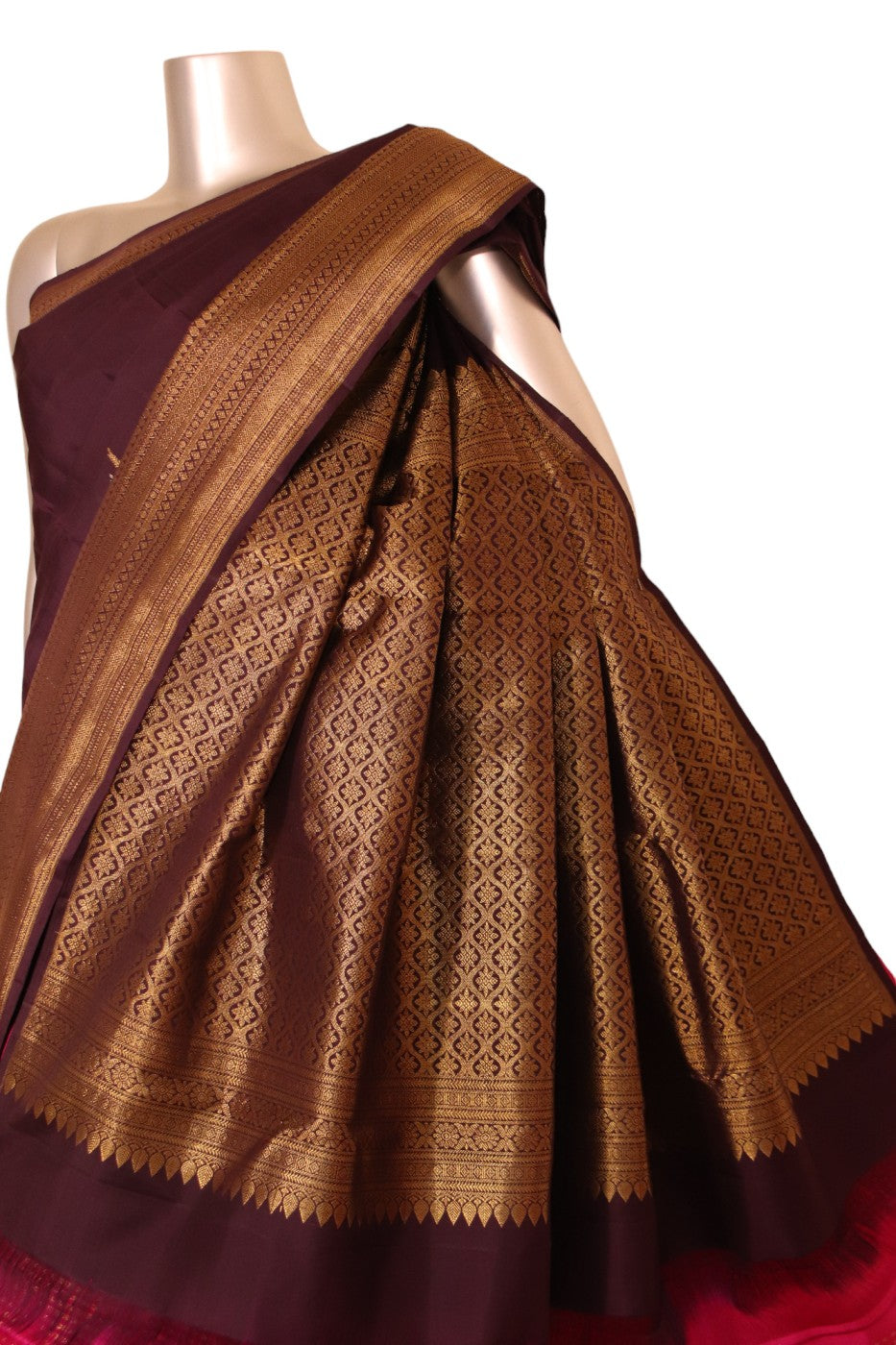 exclusive wedding kanjeevaram silk saree aj203367