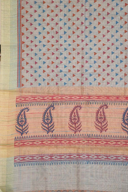 Printed Pure Cotton Saree AH204047
