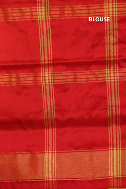 Handloom Ikat Patola Silk Saree AJ202844