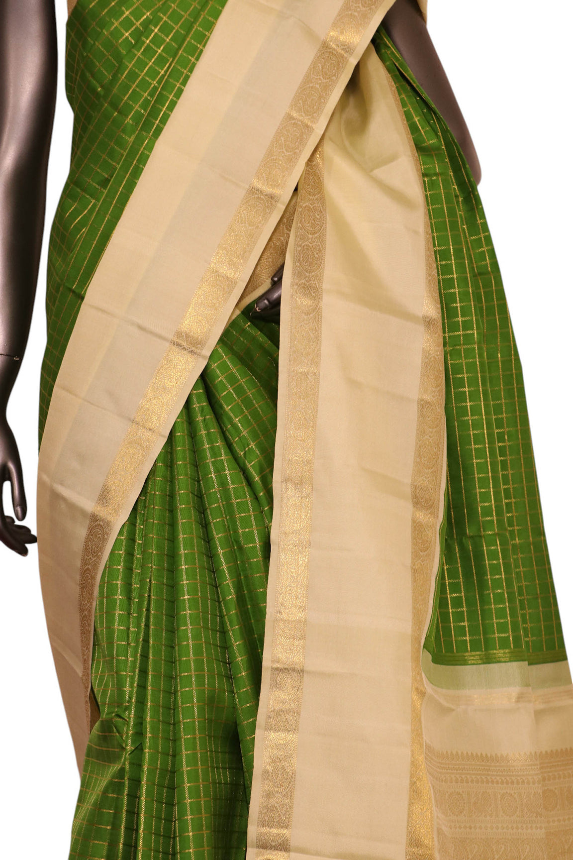 Pure Handloom Kanjeevaram Silk Saree AK213417