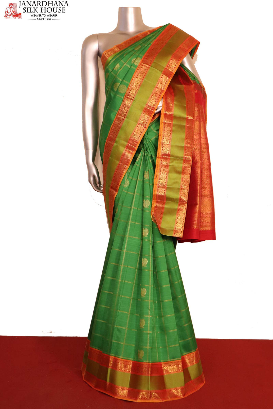 Exclusive Wedding Kanchipuram Silk Saree AH210447