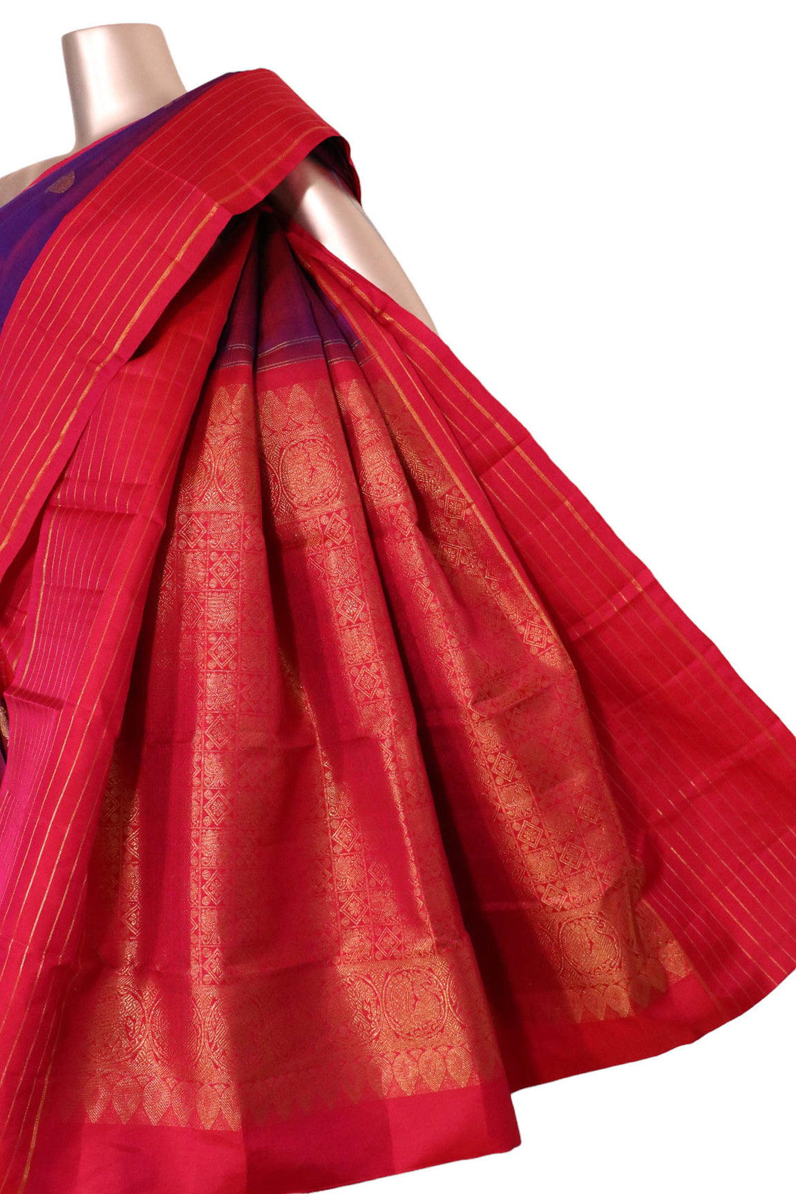 Handloom Wedding Kanjeevaram Silk Saree AJ212786