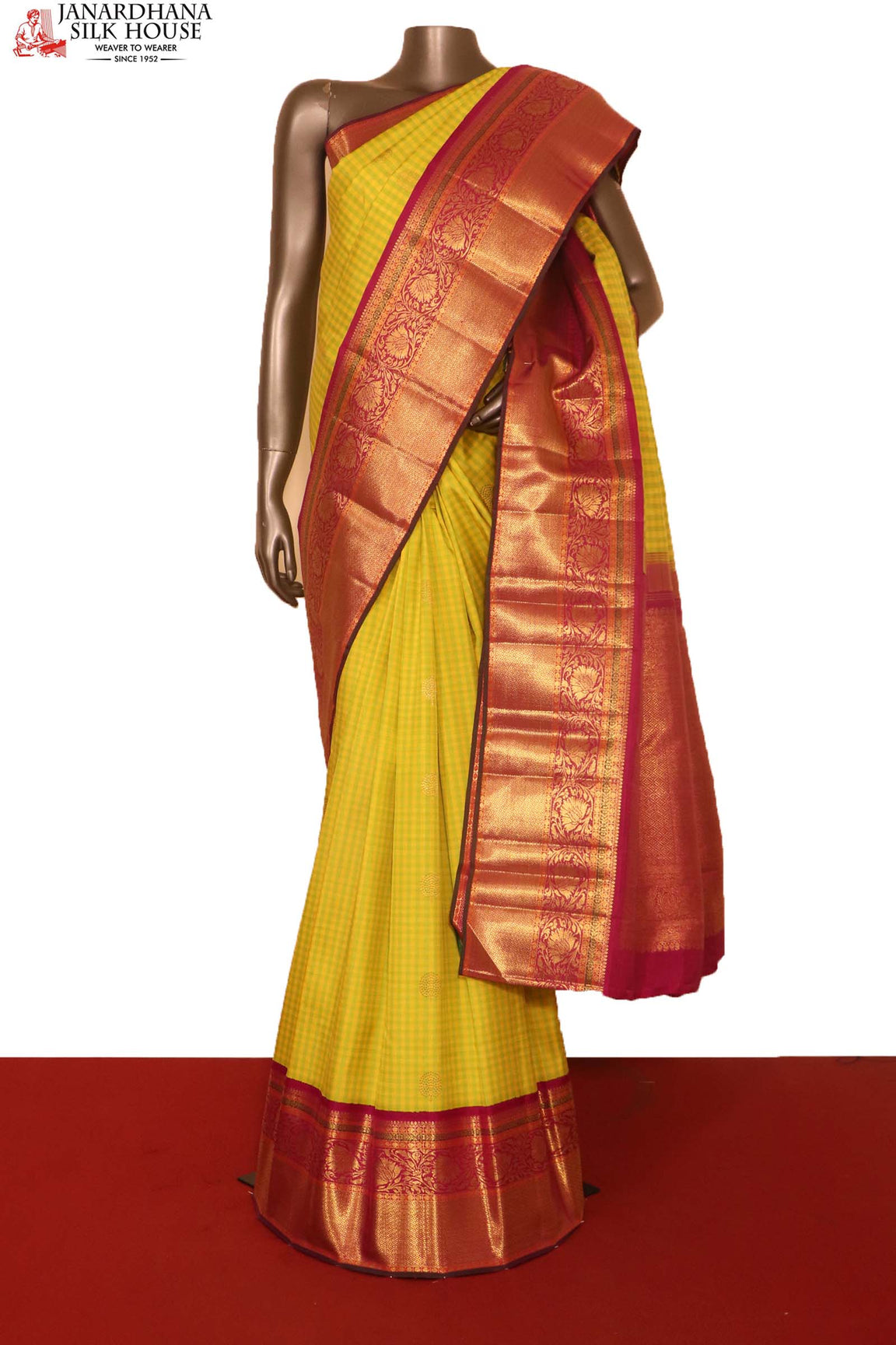 Exclusive Wedding Kanjeevaram Silk Saree AH208066