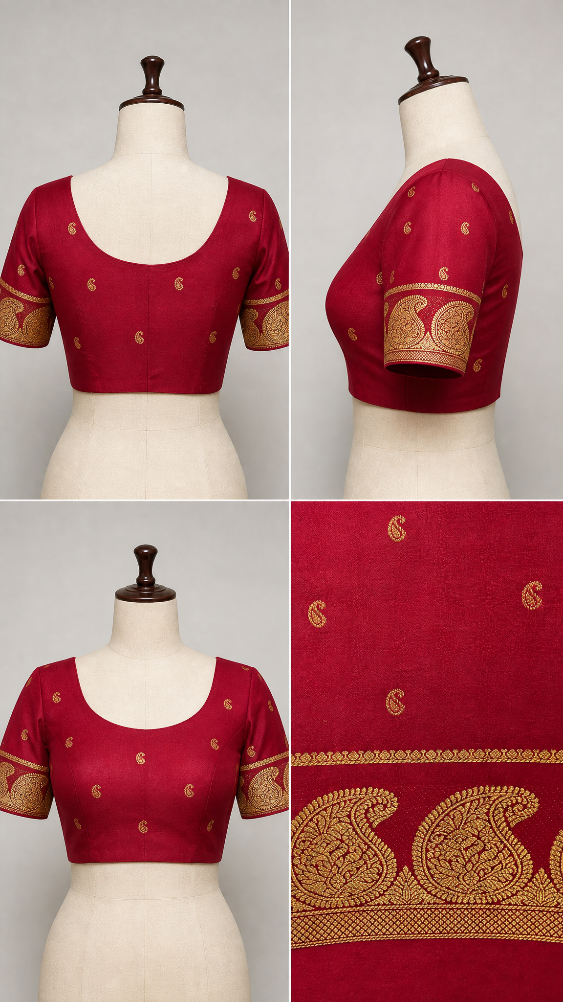 am201487 - blouse grid