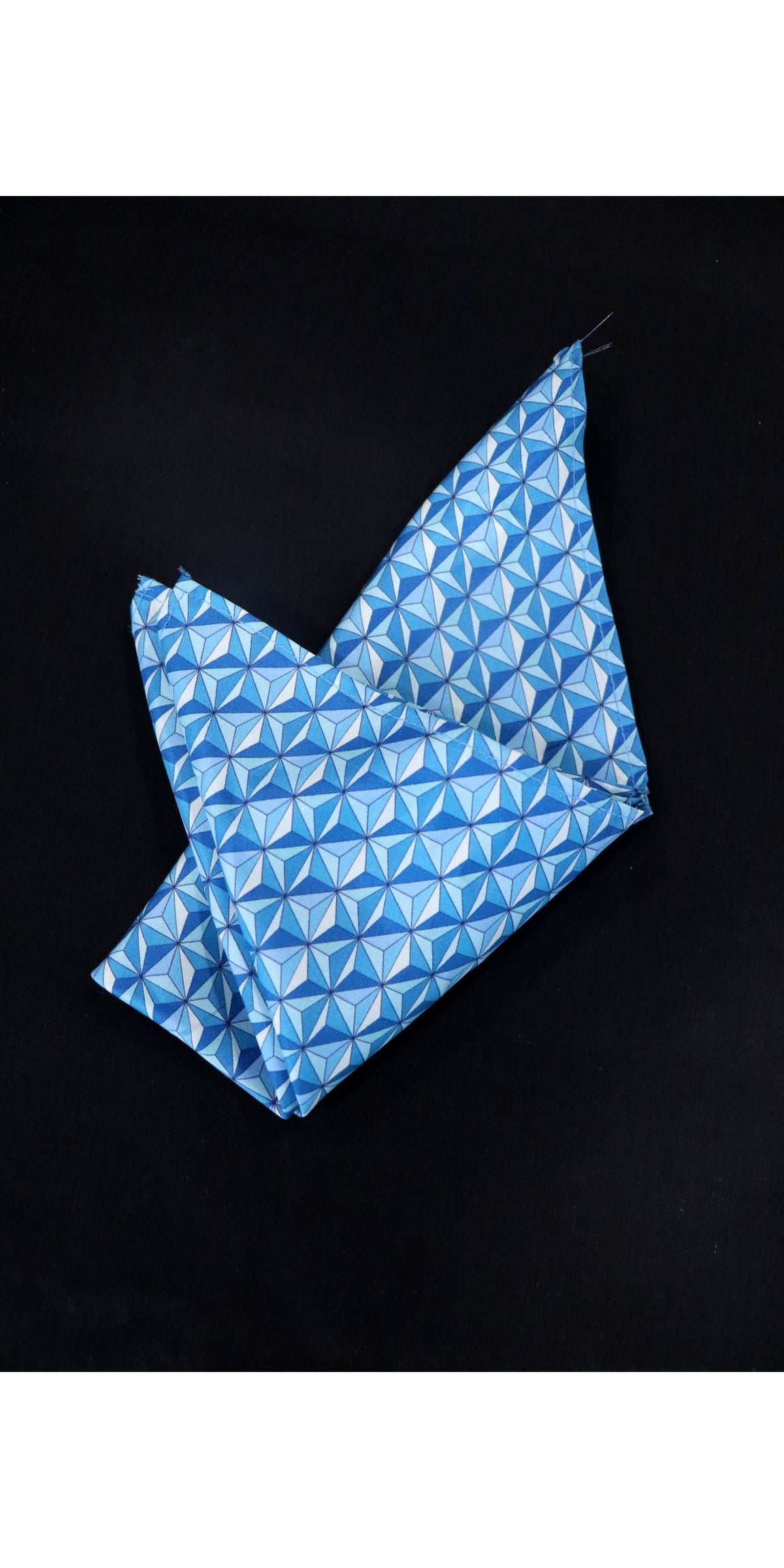Exclusive Printed Pure Silk Pocket Square AE202772
