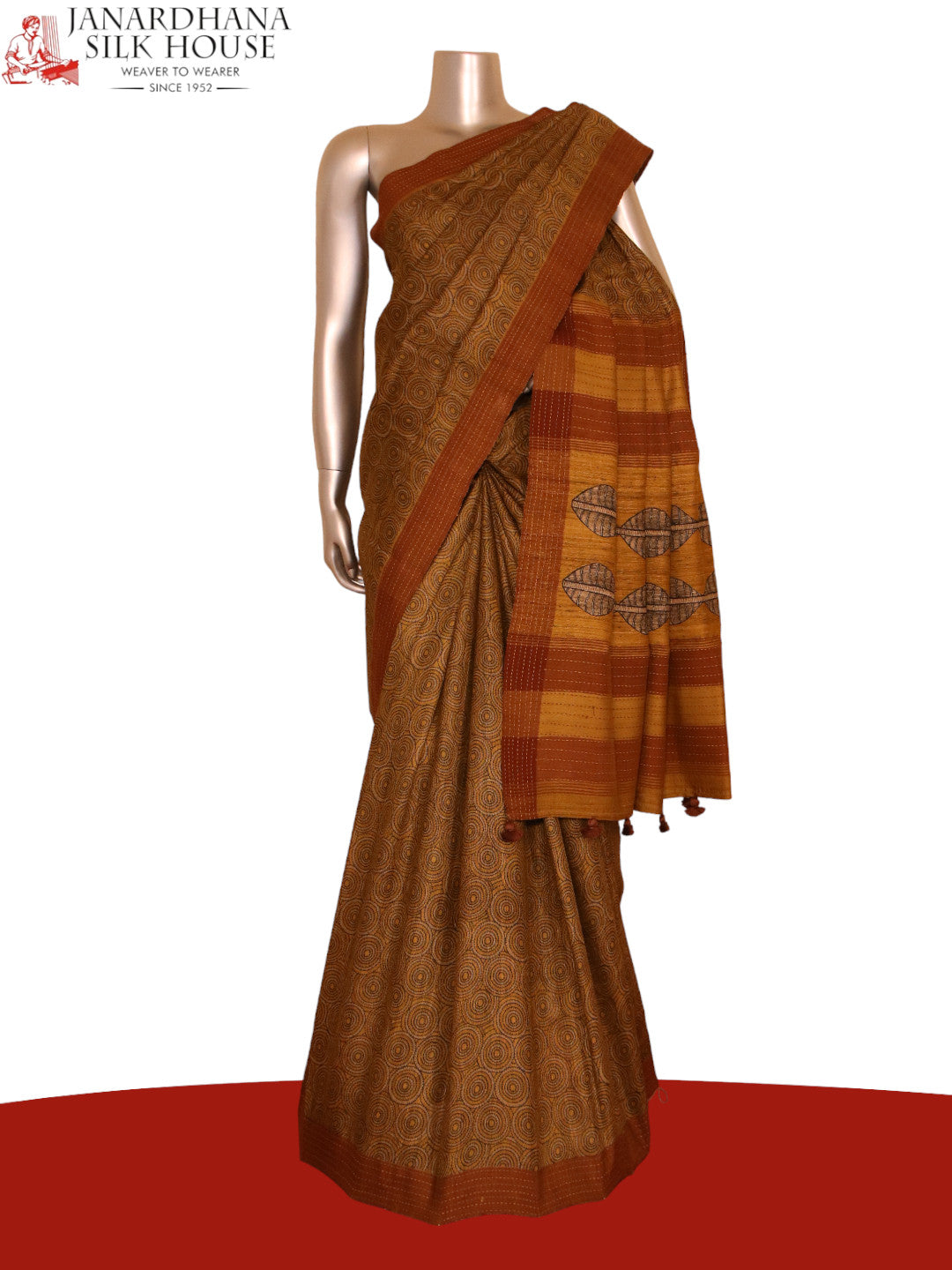 Exclusive Pure Tussar Silk Saree AJ205315