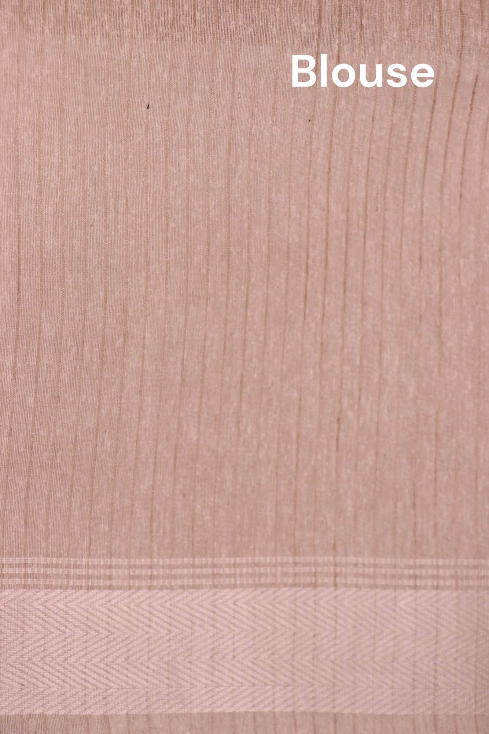 Handloom Pure Tussar Silk Saree AL203711