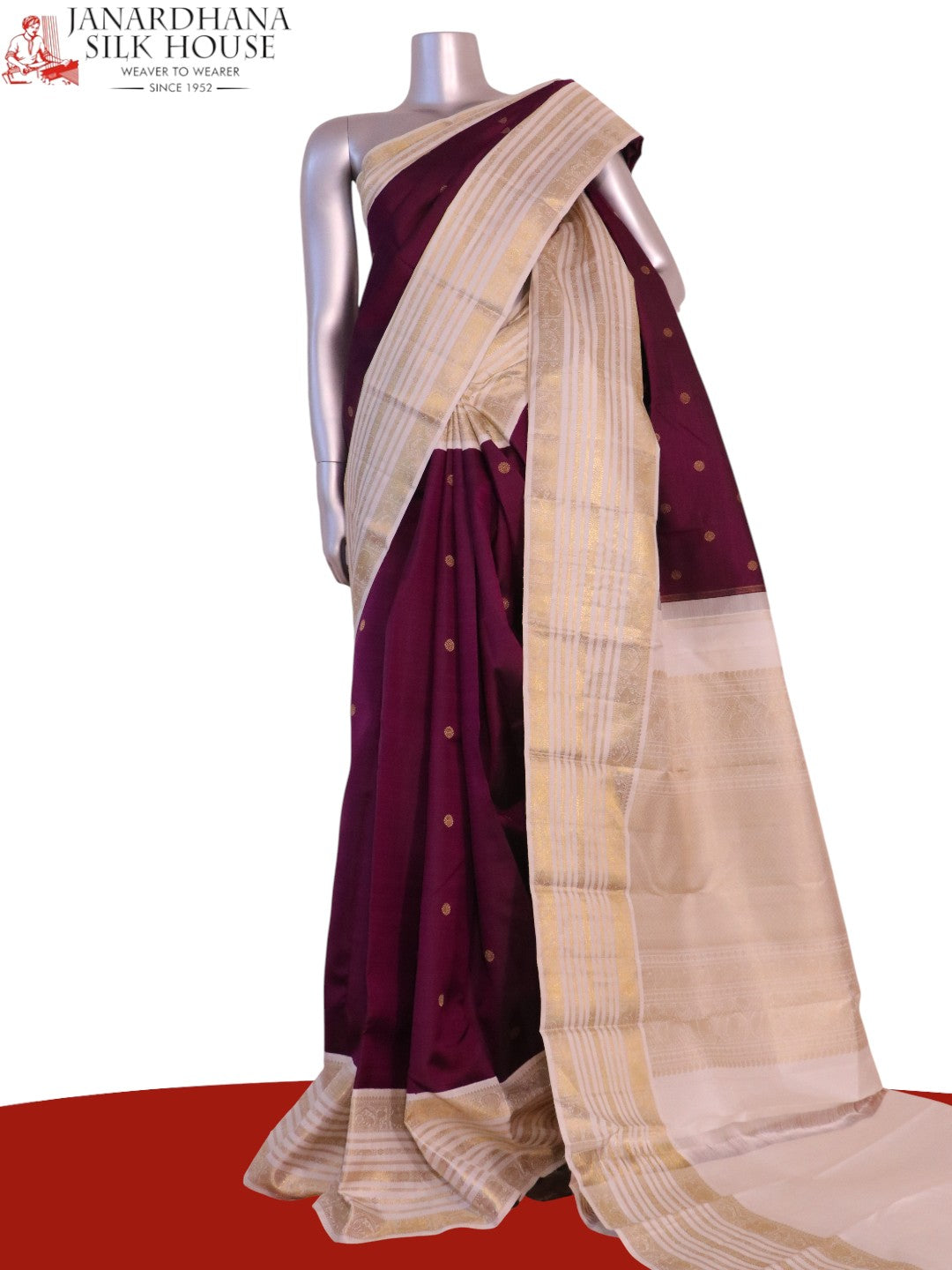 Pure Handloom Kanjeevaram Silk Saree AL210470