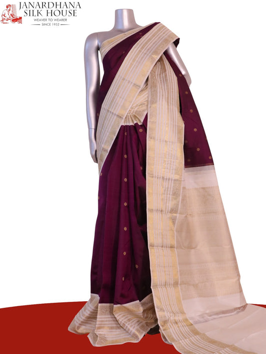 Pure Handloom Kanjeevaram Silk Saree AL210470