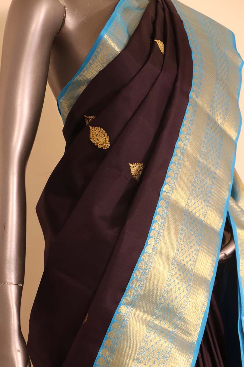 Exclusive Contrast Kanjeevaram Silk Saree AH206973
