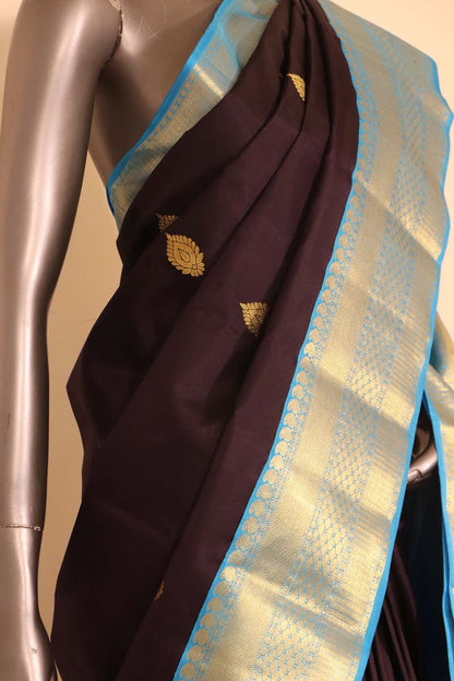 Exclusive Contrast Kanjeevaram Silk Saree AH206973