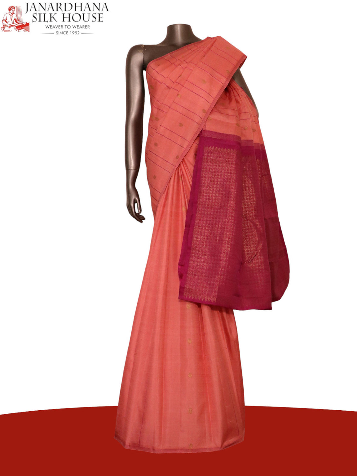 Handloom Wedding Kanjeevaram Silk Saree AJ212819
