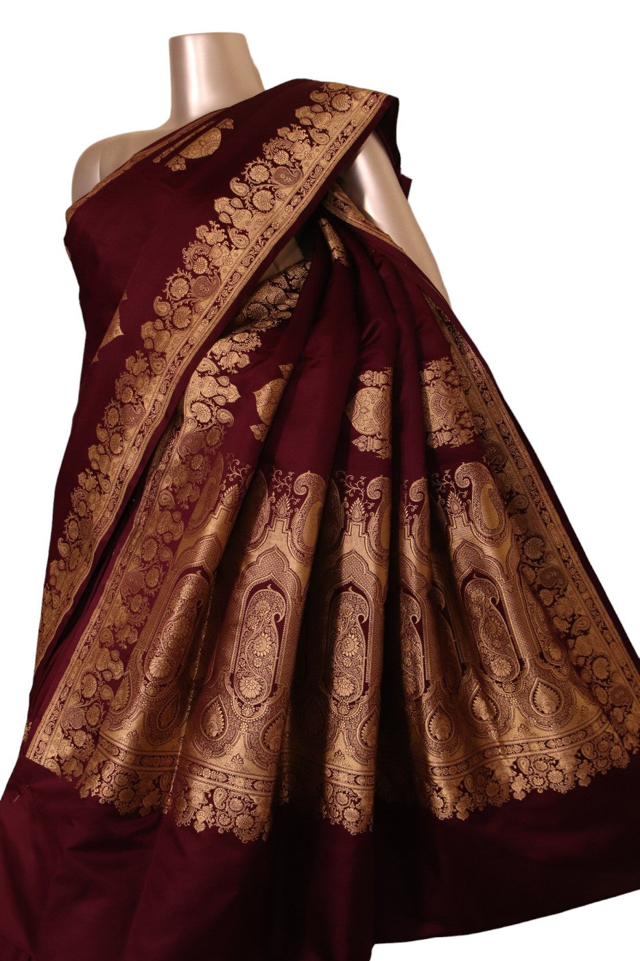 Exquisite Designer Wedding Banarasi Silk Saree AJ206385