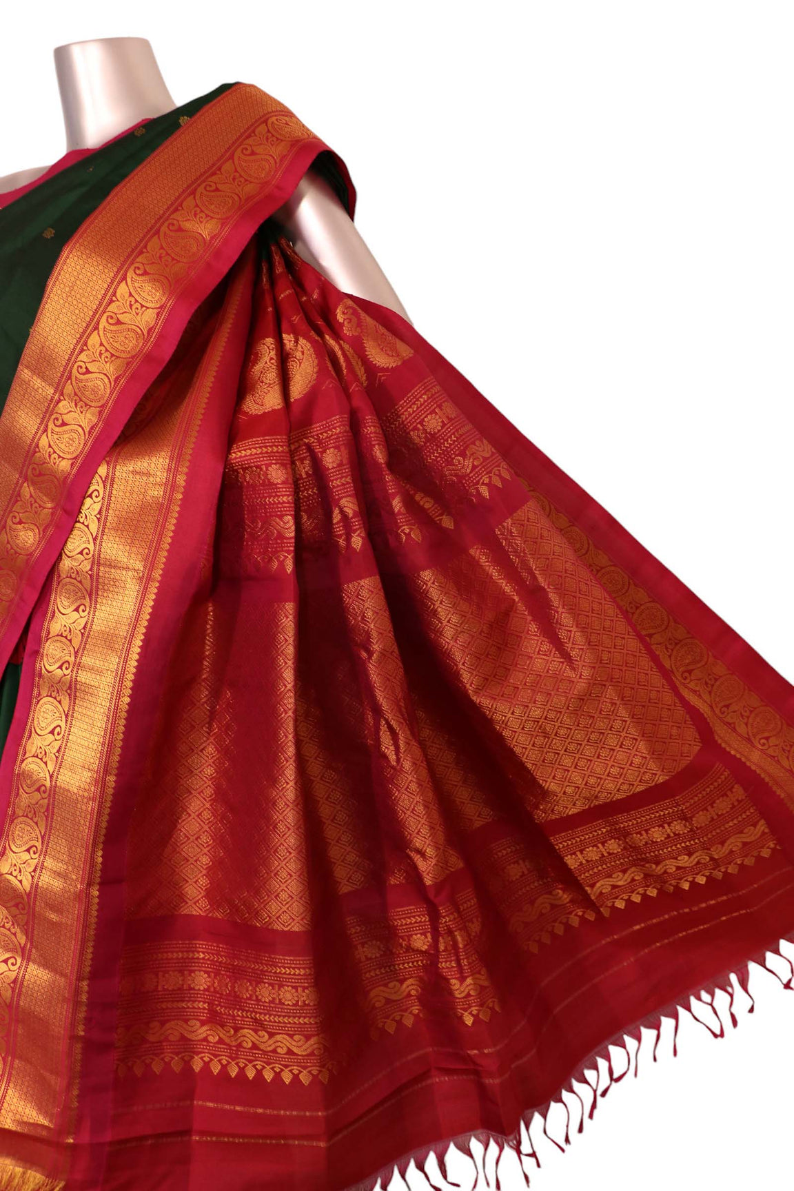 Exclusive Pure Gadwal Silk Saree AK212008